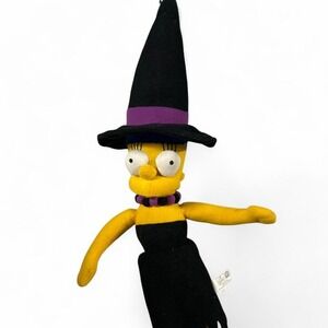Vintage 2006 Simpsons Marge Simpson Witch plush 22" toy